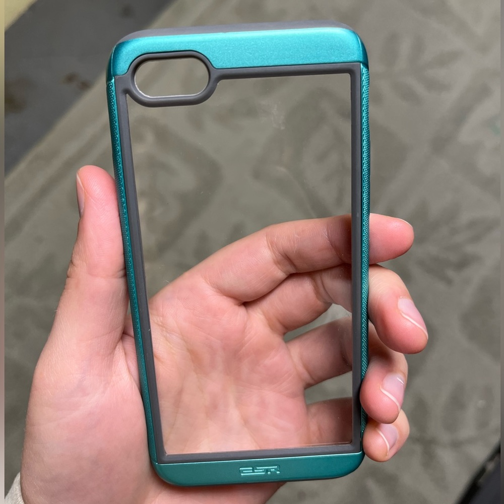 Clear/Blue iPhone Case for iPhone 7/8/SE (2nd Gen)